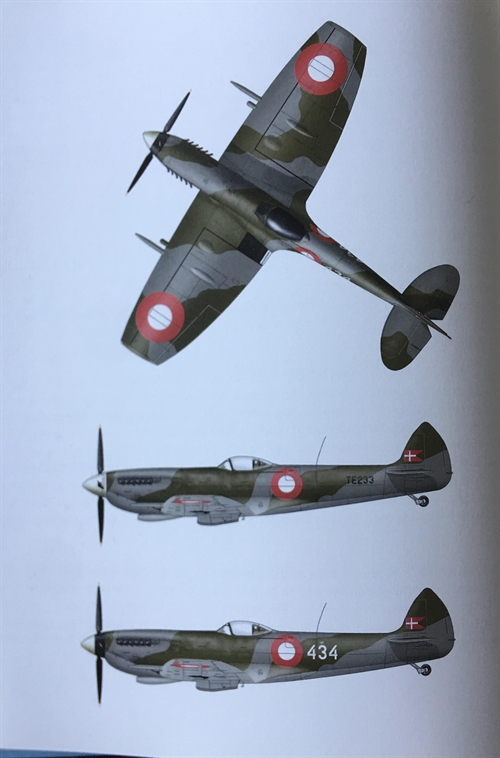 DMC Decals 1:32 Spitfire Flaggen und Kokarden, späte RDAF